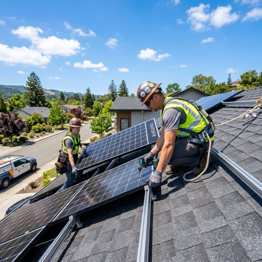 Instalação de Energia Solar Fotovoltaica CONSTRUHOLMS em Rio Preto